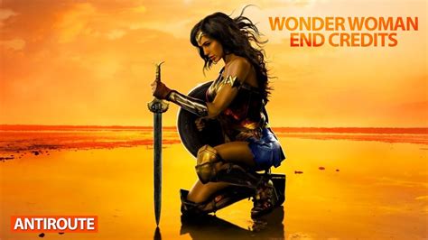 wonder woman final credits.